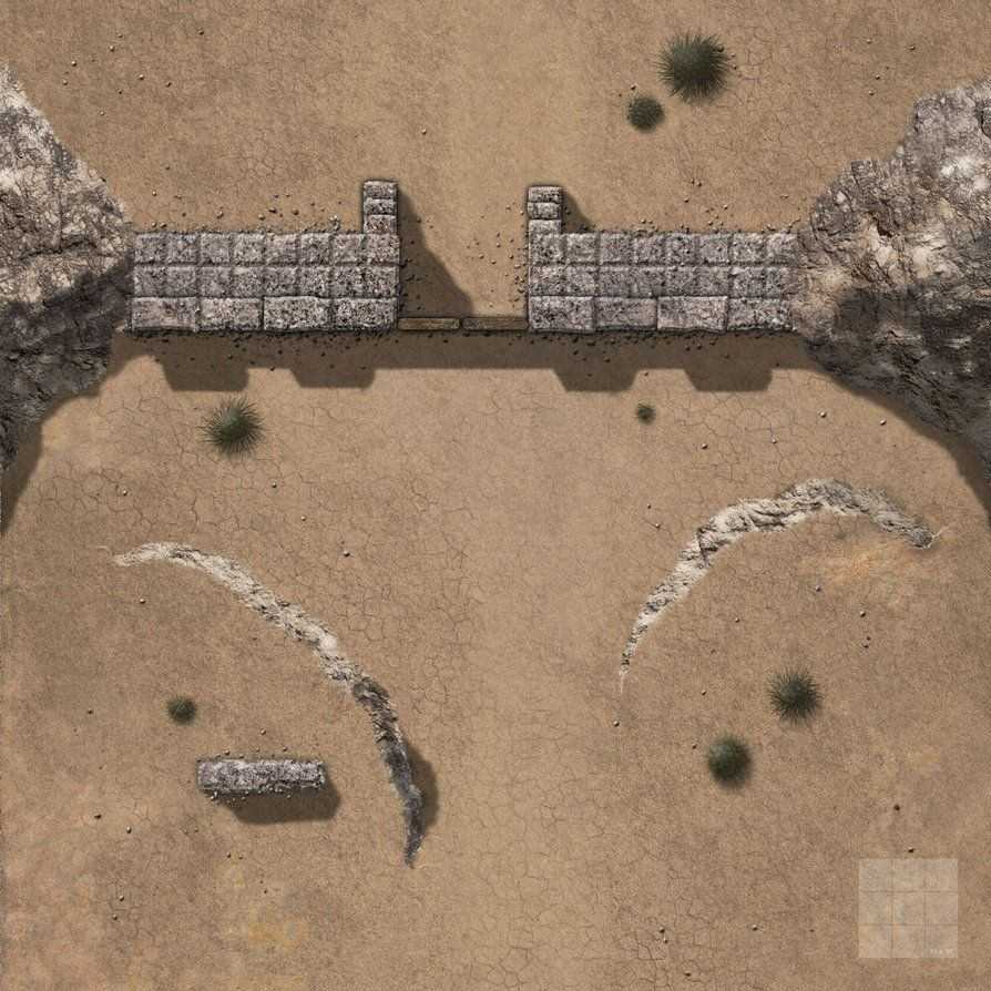 Carte 94, carte de JDR — battlemap pour Roll20 et Foundry VTT