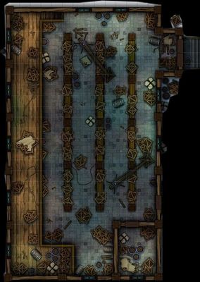 Carte 942, carte de JDR — battlemap pour Roll20 et Foundry VTT