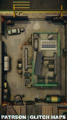 Carte 944, carte de JDR — battlemap pour Roll20 et Foundry VTT