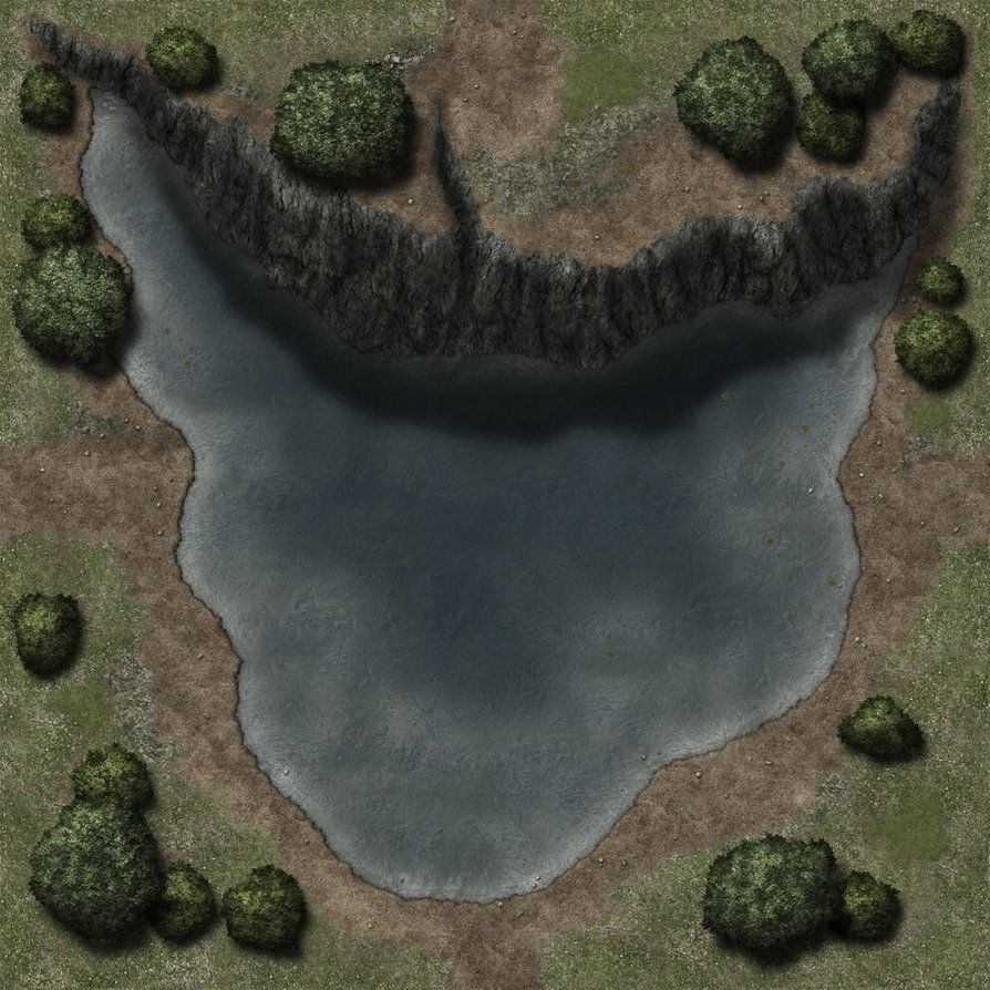 Carte 95, carte de JDR — battlemap pour Roll20 et Foundry VTT