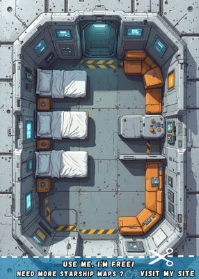 Carte 982, carte de JDR — battlemap pour Roll20 et Foundry VTT
