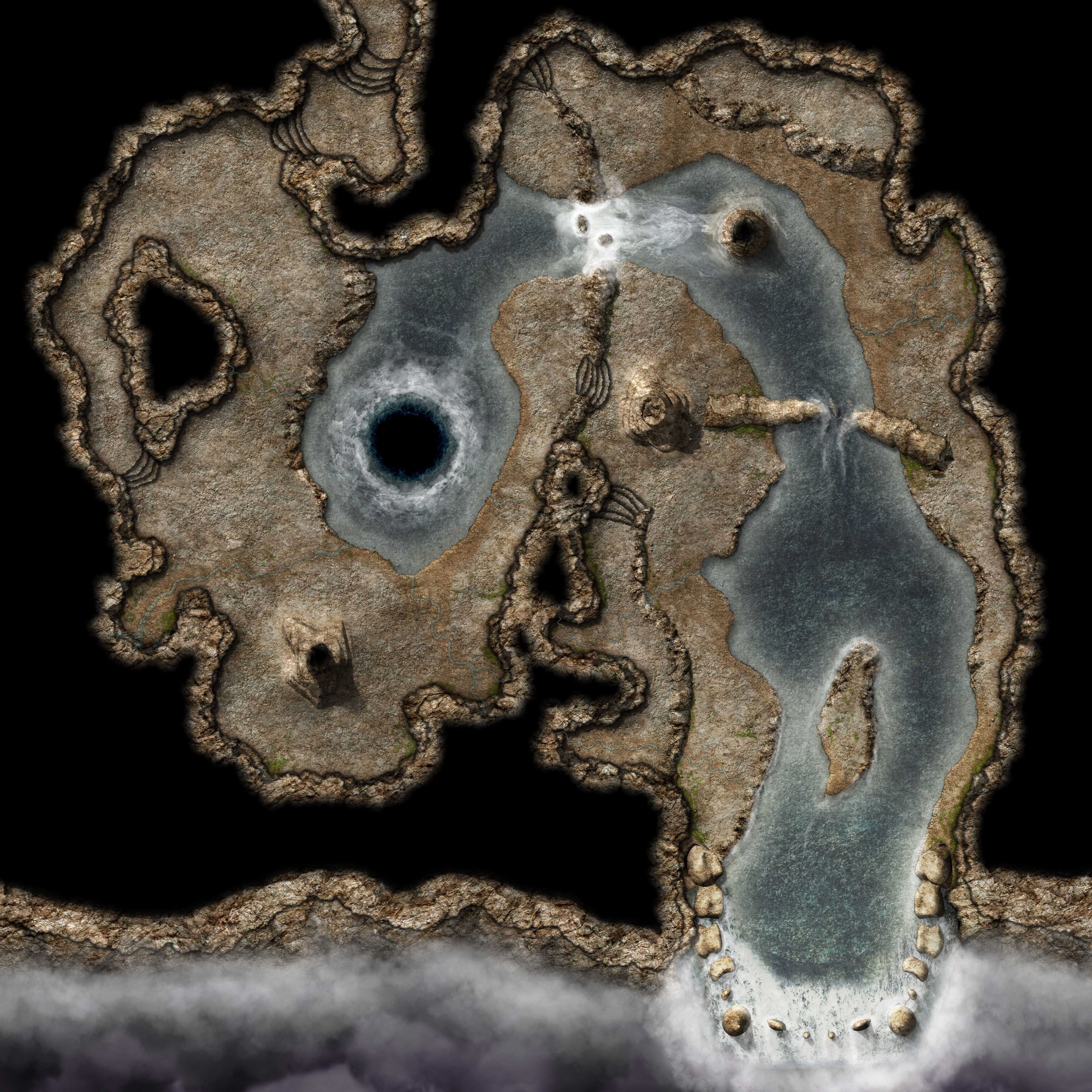 Carte 99, carte de JDR — battlemap pour Roll20 et Foundry VTT
