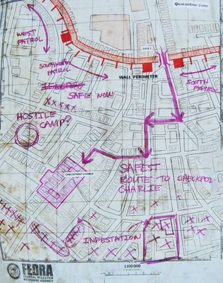 Carte 999, carte de JDR — battlemap pour Roll20 et Foundry VTT