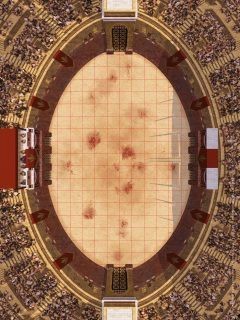 arena map dnd, carte de JDR fantasy (240×320 pixels) — battlemap pour Roll20 et Foundry VTT.