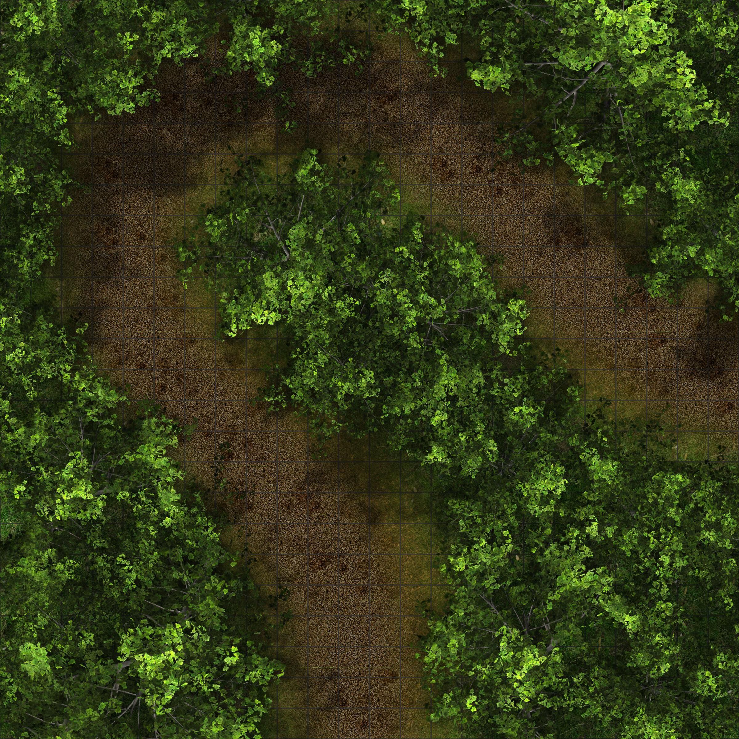Carte 137, carte de JDR moderne — battlemap pour Roll20 et Foundry VTT.
