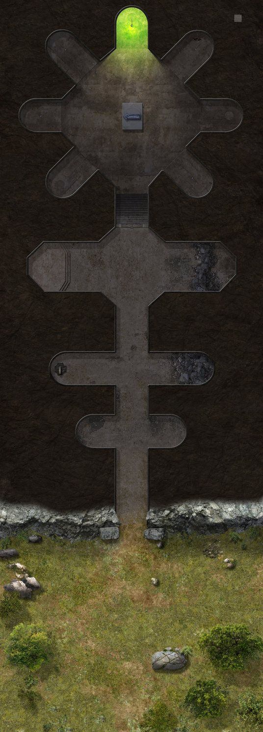 Carte 144, carte de JDR fantasy — battlemap pour Roll20 et Foundry VTT.