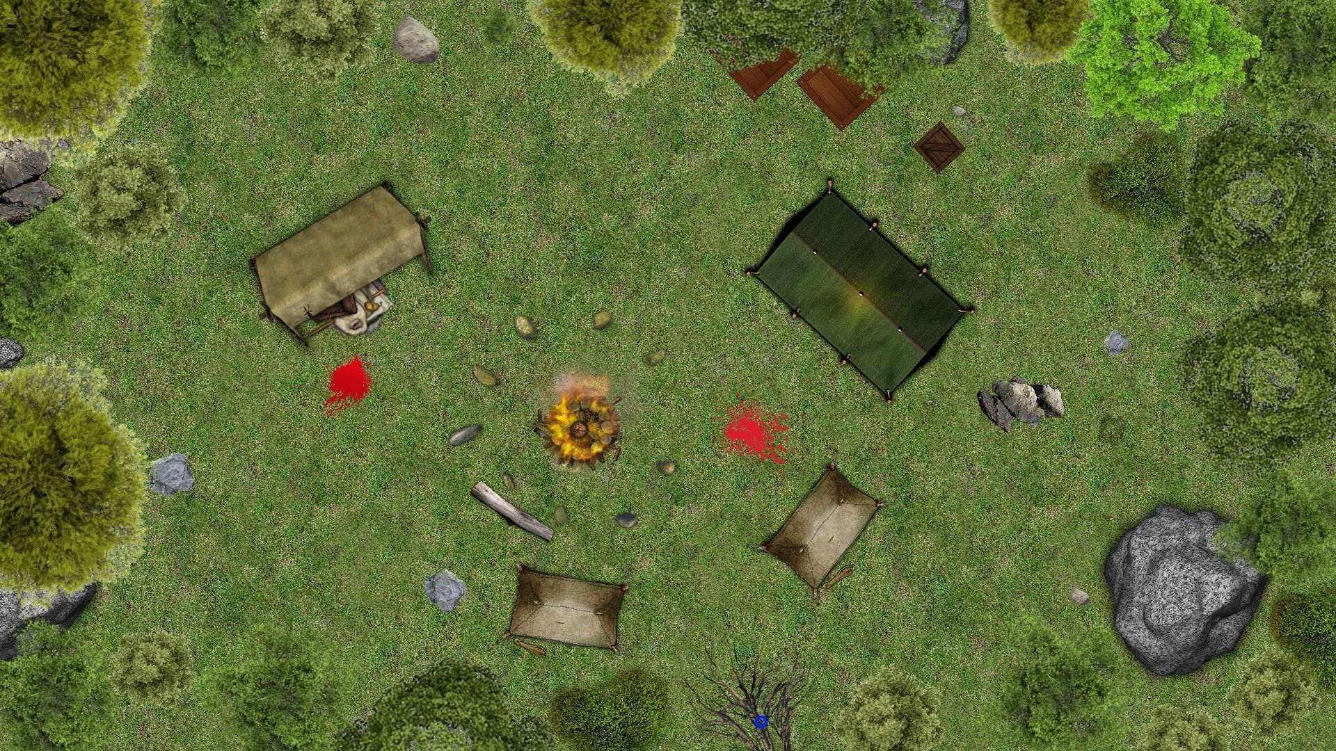 Carte 15, carte de JDR fantasy — battlemap pour Roll20 et Foundry VTT.