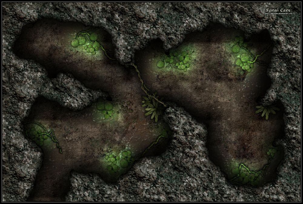 Carte 154, carte de JDR fantasy — battlemap pour Roll20 et Foundry VTT.