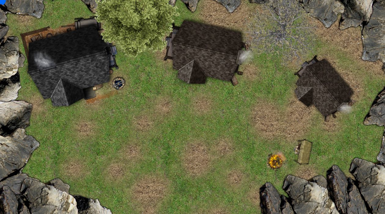 Carte 23, carte de JDR fantasy — battlemap pour Roll20 et Foundry VTT.
