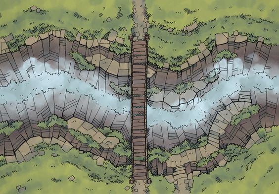 Carte 30, carte de JDR fantasy — battlemap pour Roll20 et Foundry VTT.
