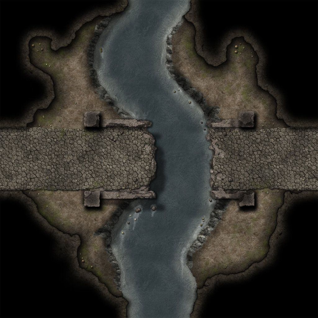 Carte 60, carte de JDR fantasy — battlemap pour Roll20 et Foundry VTT.