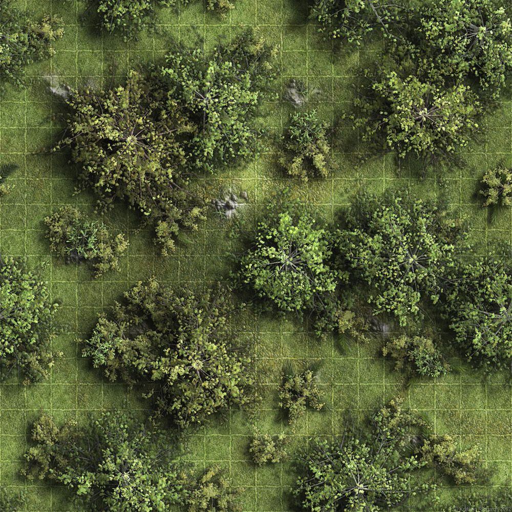 Carte 68, carte de JDR moderne — battlemap pour Roll20 et Foundry VTT.