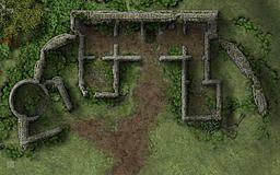 Carte 75, carte de JDR fantasy — battlemap pour Roll20 et Foundry VTT.