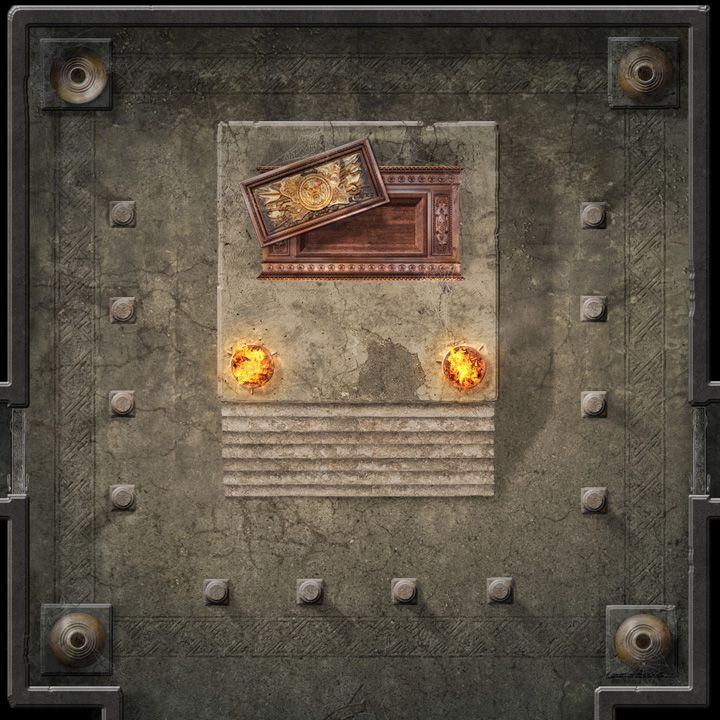 Carte 84, carte de JDR fantasy — battlemap pour Roll20 et Foundry VTT.