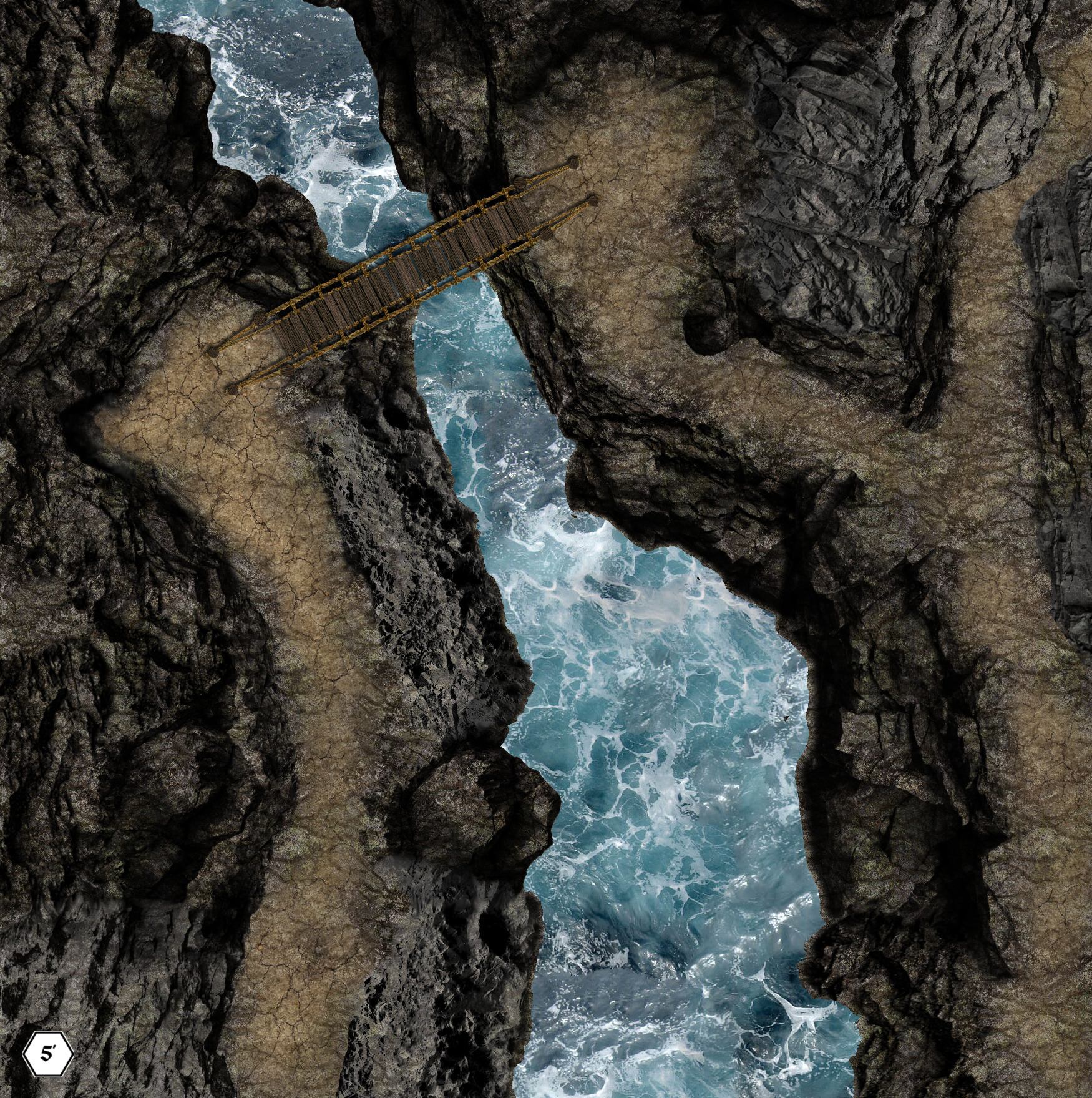 Carte 93, carte de JDR fantasy — battlemap pour Roll20 et Foundry VTT.