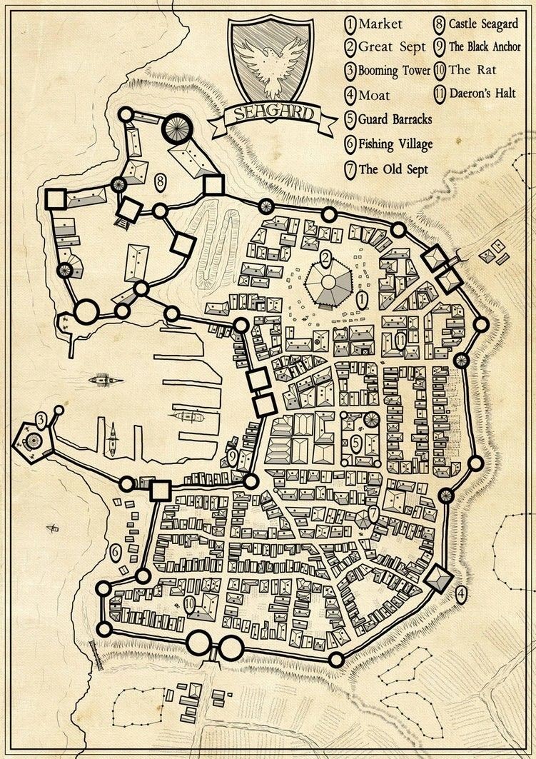 city map fantasy, carte de JDR fantasy (751×1063 pixels) — battlemap pour Roll20 et Foundry VTT.