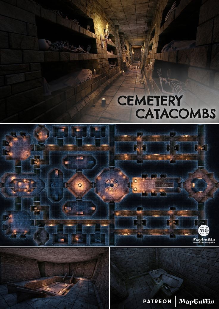 crypt map dnd, carte de JDR fantasy (736×1038 pixels) — battlemap pour Roll20 et Foundry VTT.