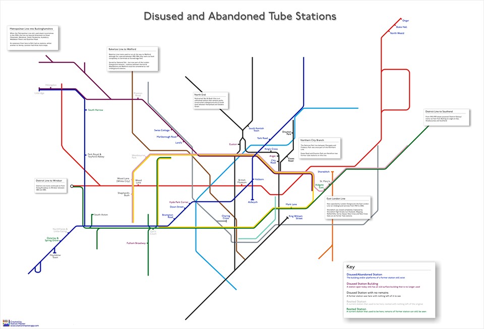 derelict subway map, carte de JDR post-apocalyptique (960×653 pixels) — battlemap pour Roll20 et Foundry VTT.