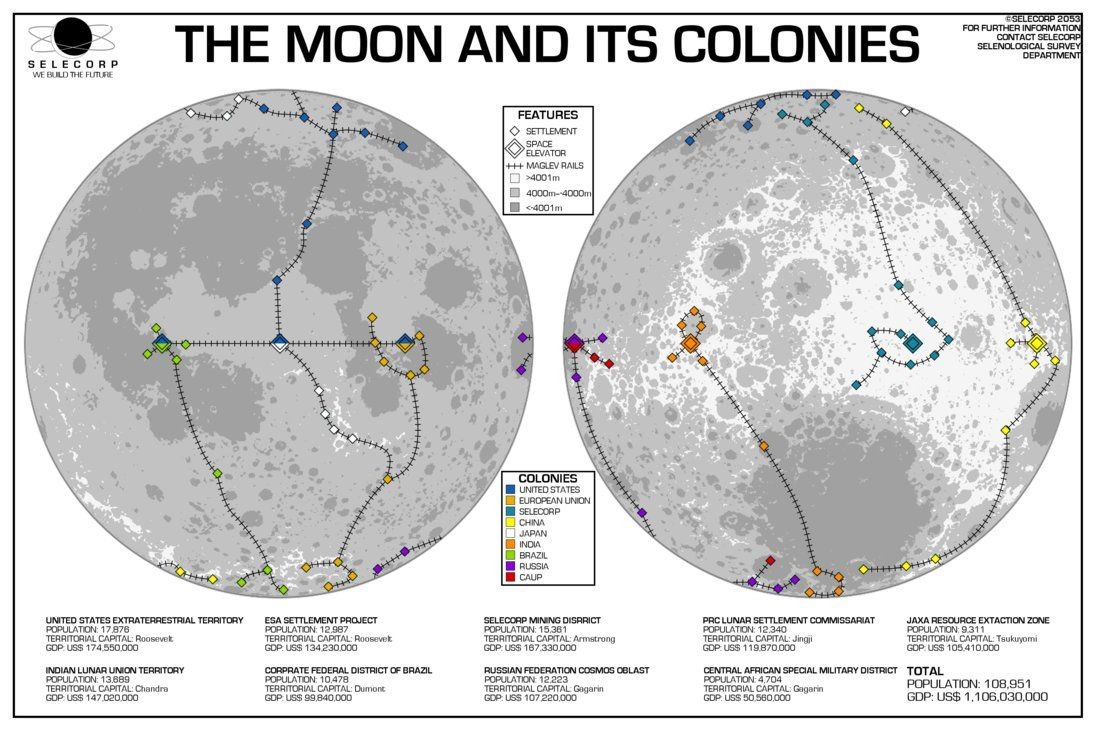lunar base map, carte de JDR science-fiction (1095×730 pixels) — battlemap pour Roll20 et Foundry VTT.