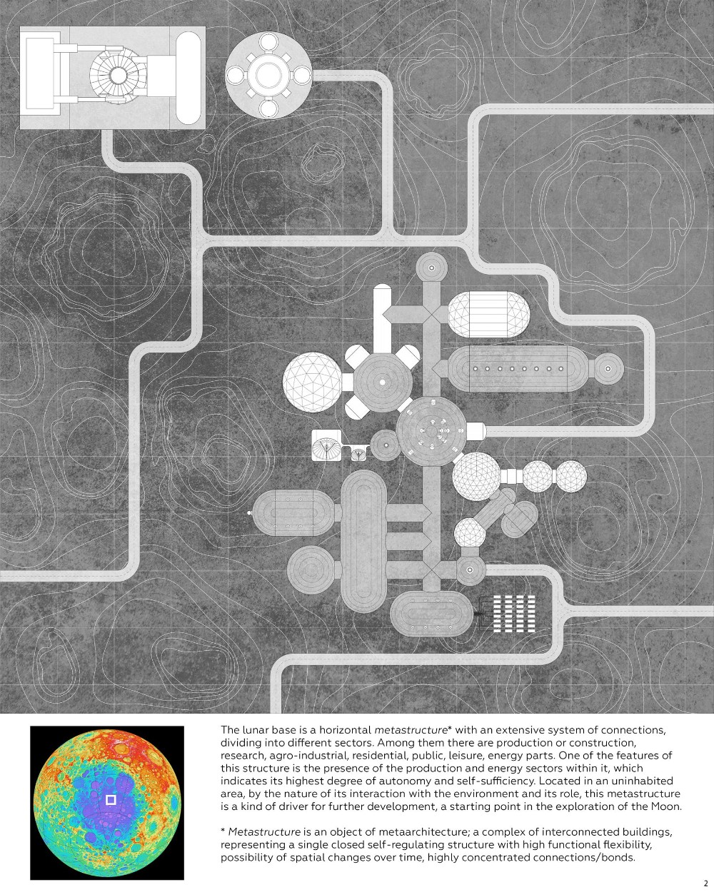 lunar base map, carte de JDR science-fiction (1000×1250 pixels) — battlemap pour Roll20 et Foundry VTT.
