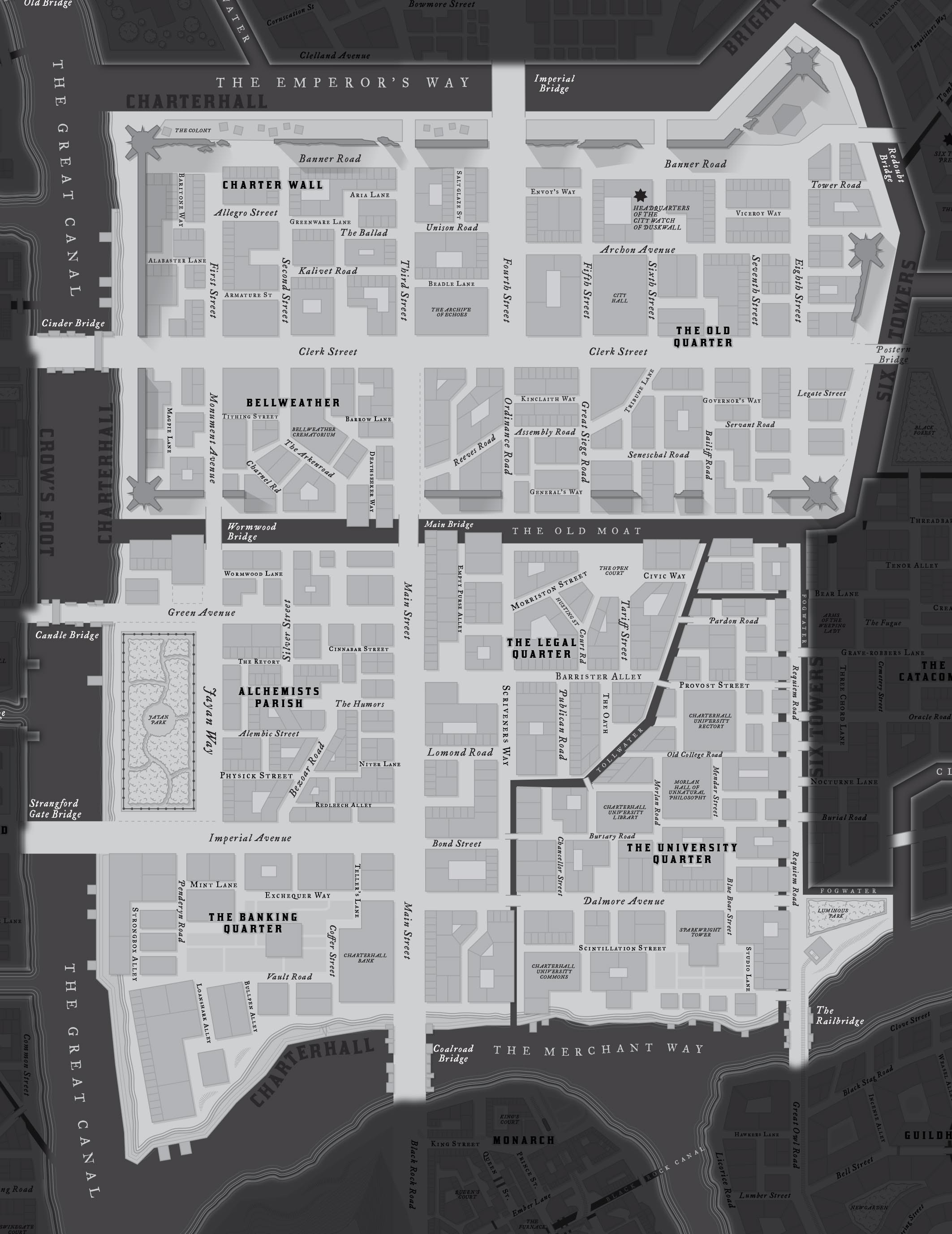 modern alley map, carte de JDR moderne (2125×2754 pixels) — battlemap pour Roll20 et Foundry VTT.