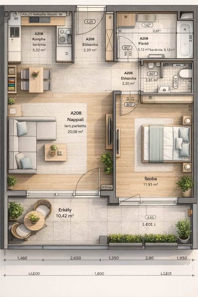 modern apartment map, carte de JDR moderne (640×960 pixels) — battlemap pour Roll20 et Foundry VTT.