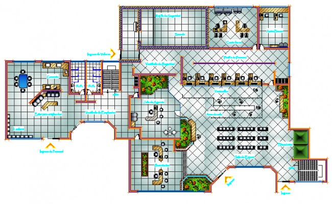 modern bank map, carte de JDR moderne (650×400 pixels) — battlemap pour Roll20 et Foundry VTT.