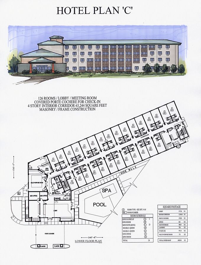 modern hotel map, carte de JDR moderne (680×897 pixels) — battlemap pour Roll20 et Foundry VTT.