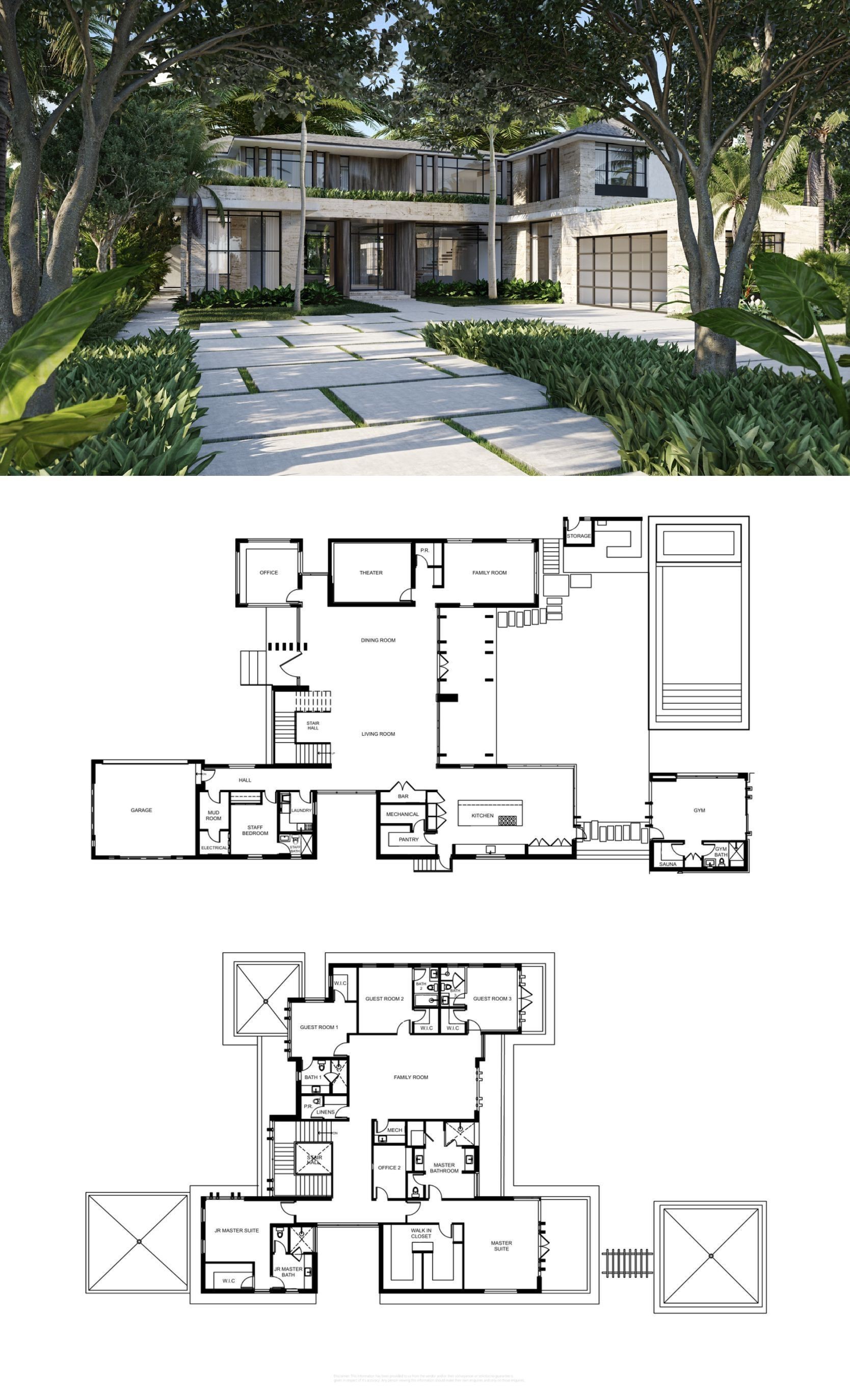 modern mansion map, carte de JDR moderne (1668×2748 pixels) — battlemap pour Roll20 et Foundry VTT.