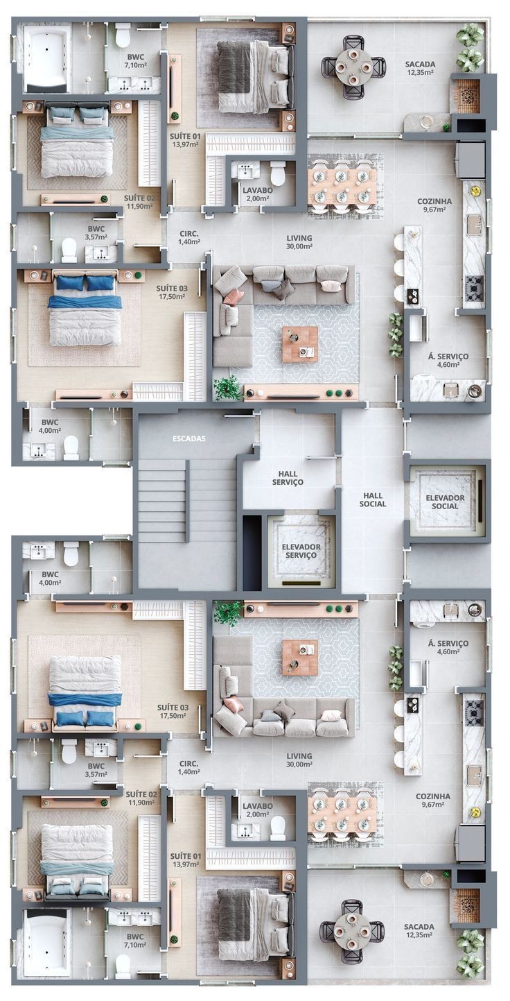 modern mansion map, carte de JDR moderne (736×1443 pixels) — battlemap pour Roll20 et Foundry VTT.