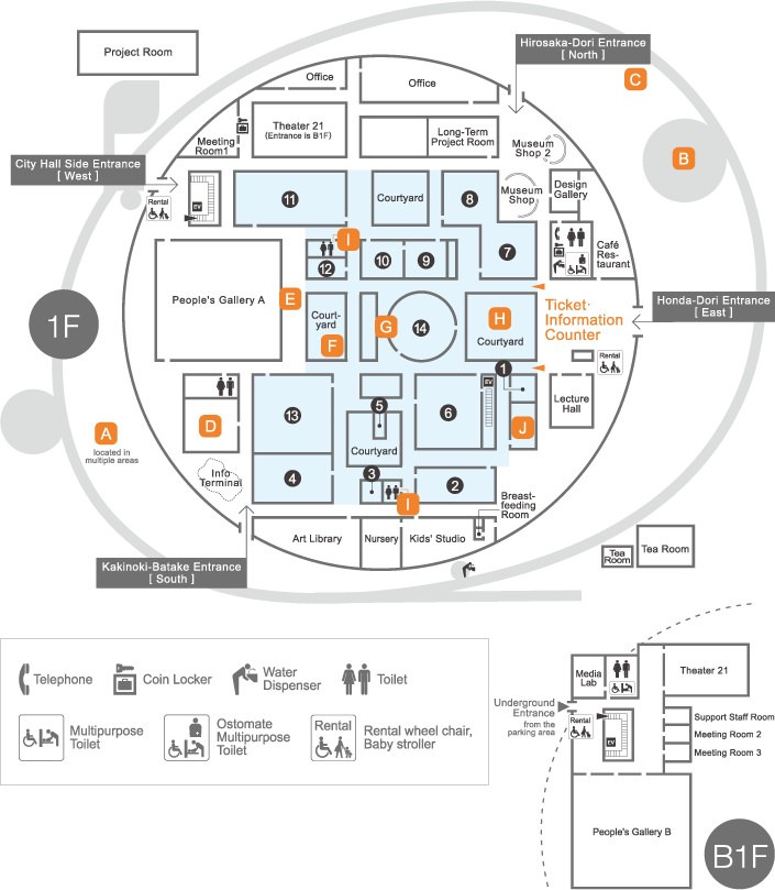 modern museum map, carte de JDR moderne (705×809 pixels) — battlemap pour Roll20 et Foundry VTT.