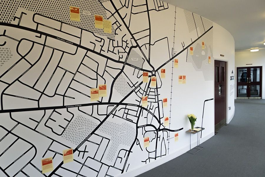 modern office map, carte de JDR moderne (900×600 pixels) — battlemap pour Roll20 et Foundry VTT.