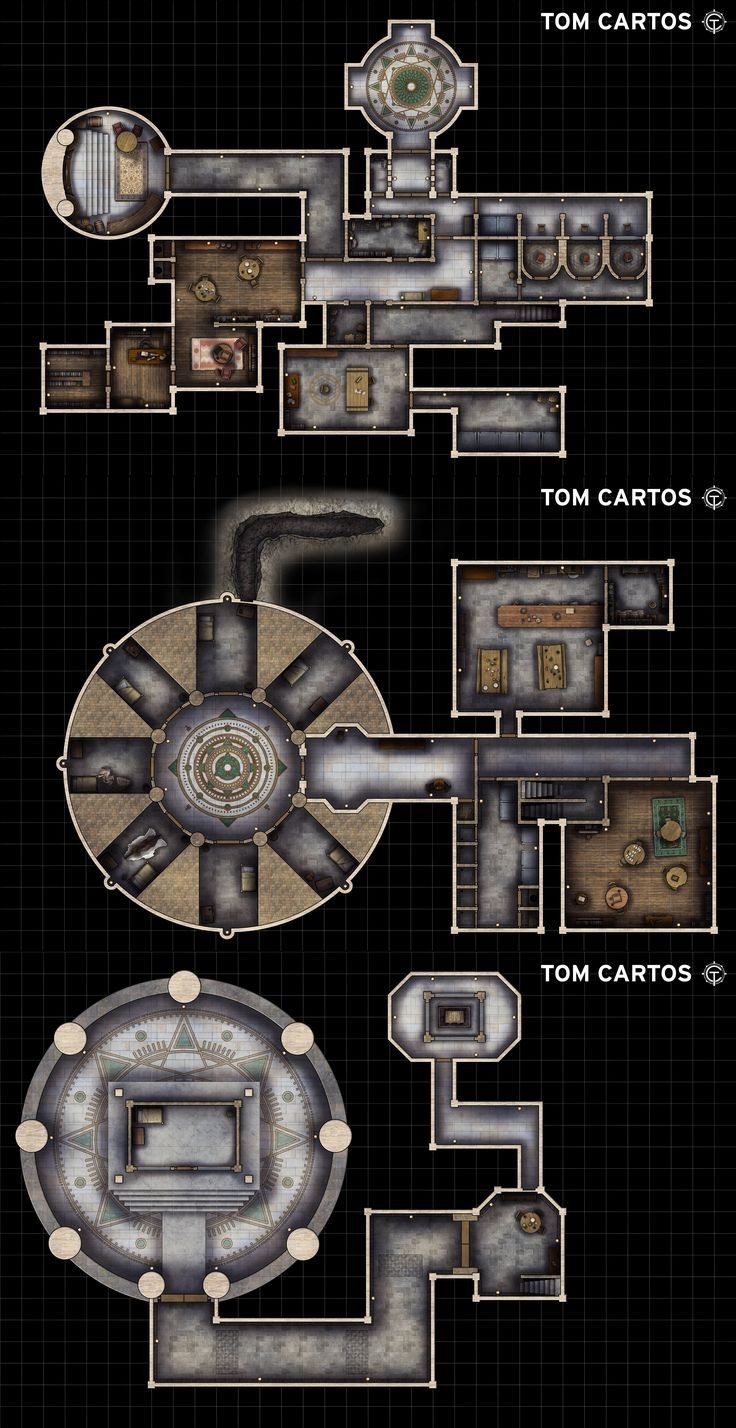 modern prison map, carte de JDR moderne (736×1428 pixels) — battlemap pour Roll20 et Foundry VTT.