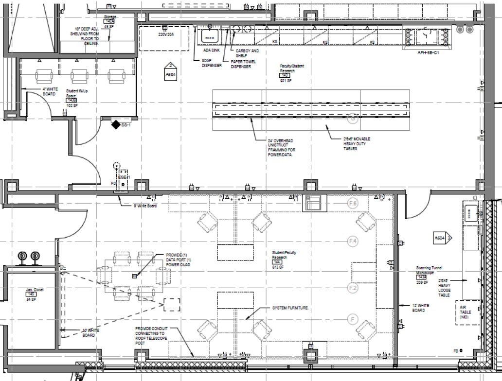 modern research lab map, carte de JDR moderne (1032×784 pixels) — battlemap pour Roll20 et Foundry VTT.