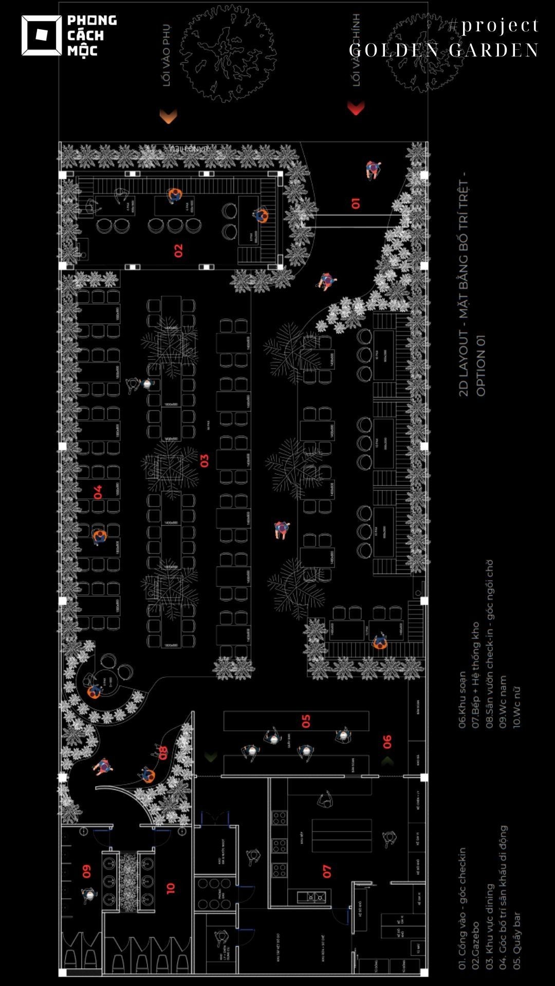 modern restaurant map, carte de JDR moderne (1080×1920 pixels) — battlemap pour Roll20 et Foundry VTT.