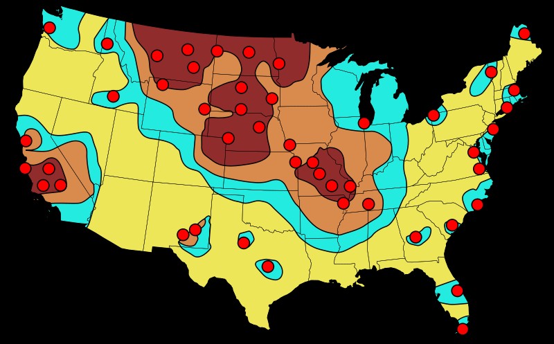 nuclear shelter map, carte de JDR post-apocalyptique (800×497 pixels) — battlemap pour Roll20 et Foundry VTT.