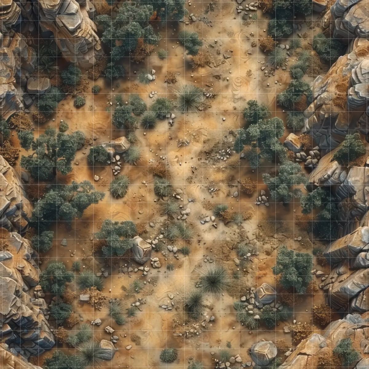 orc encampment map, carte de JDR fantasy (1200×1200 pixels) — battlemap pour Roll20 et Foundry VTT.