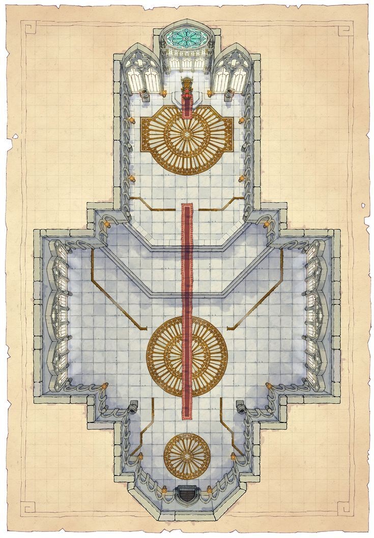 throne room map dnd, carte de JDR fantasy (735×1057 pixels) — battlemap pour Roll20 et Foundry VTT.